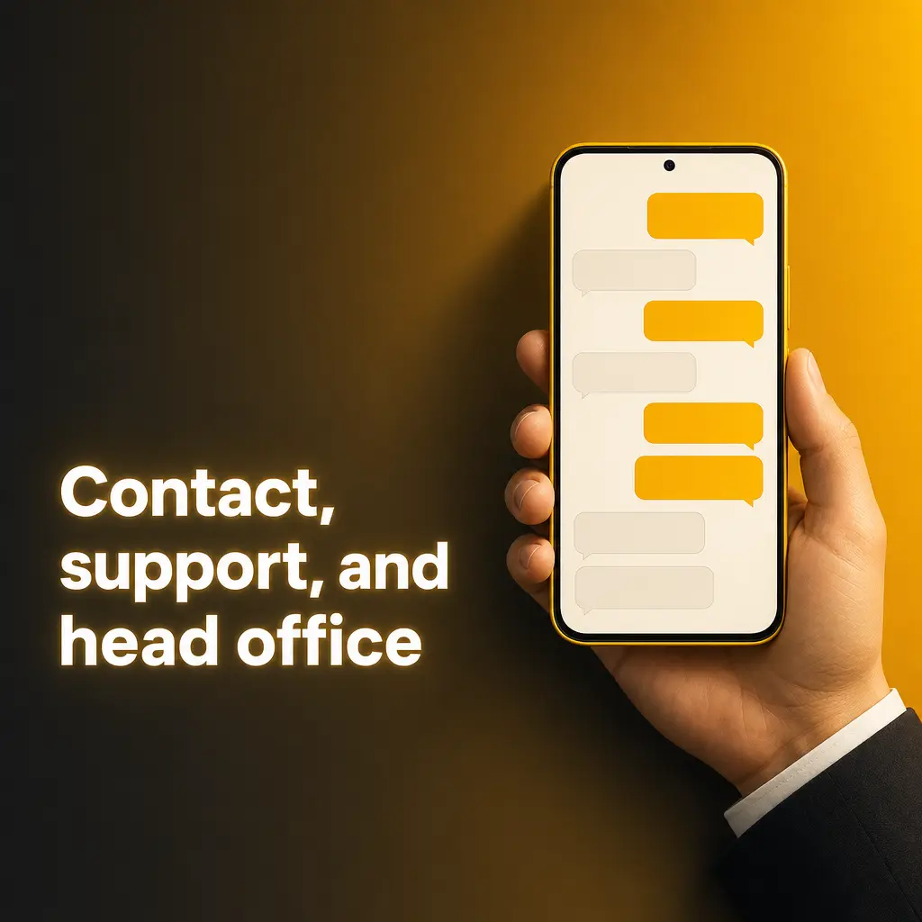 JB Casino Australia 24/7 customer support contact details including live chat, email, phone, and head office address