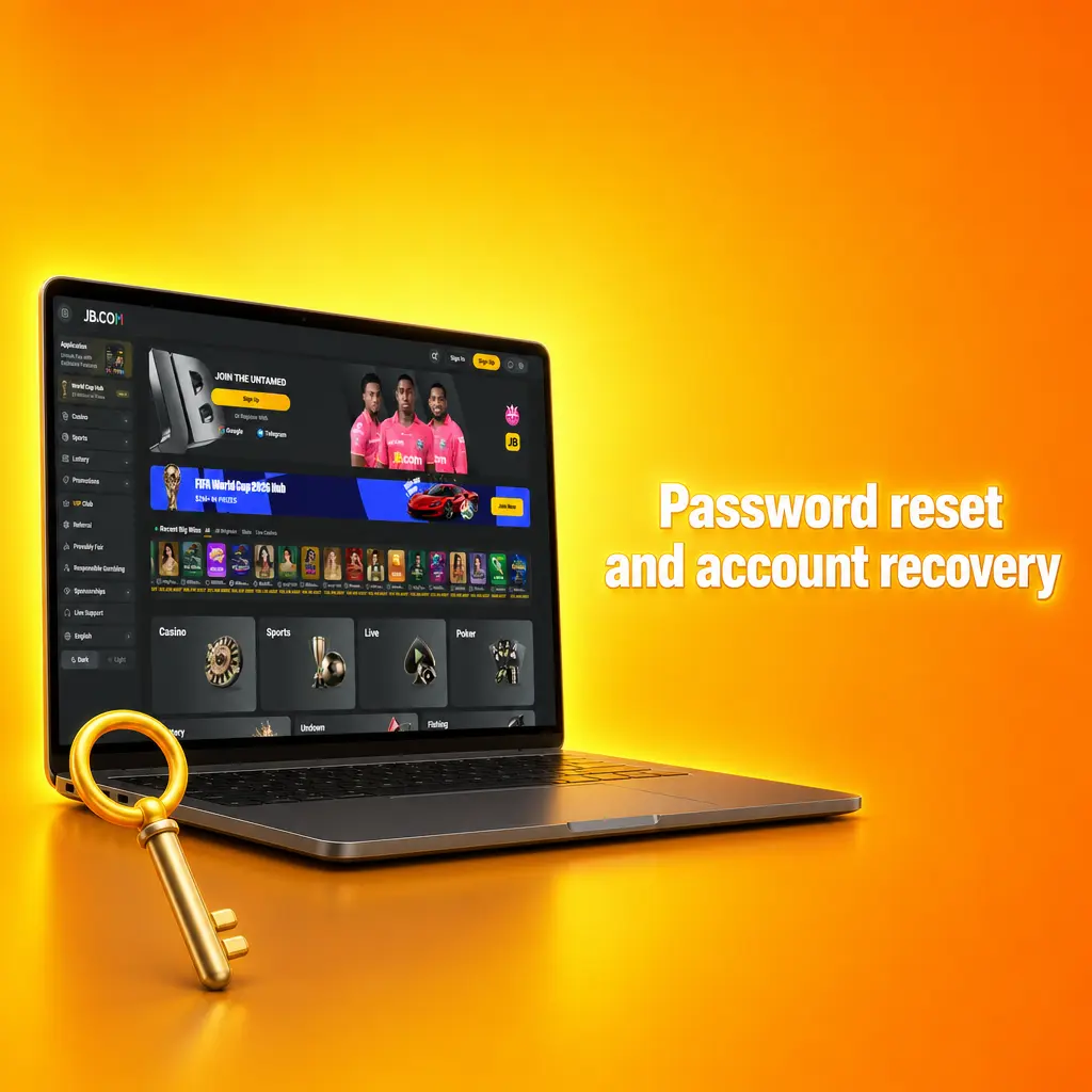 User resetting forgotten password on sign-in page, choosing email or SMS recovery, entering code, and setting a new password