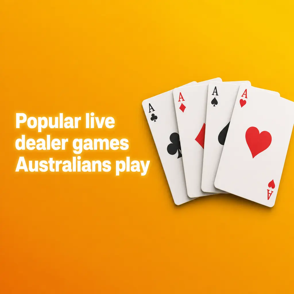 Popular live dealer games in Australia including roulette, blackjack, baccarat and game shows from Evolution and Playtech